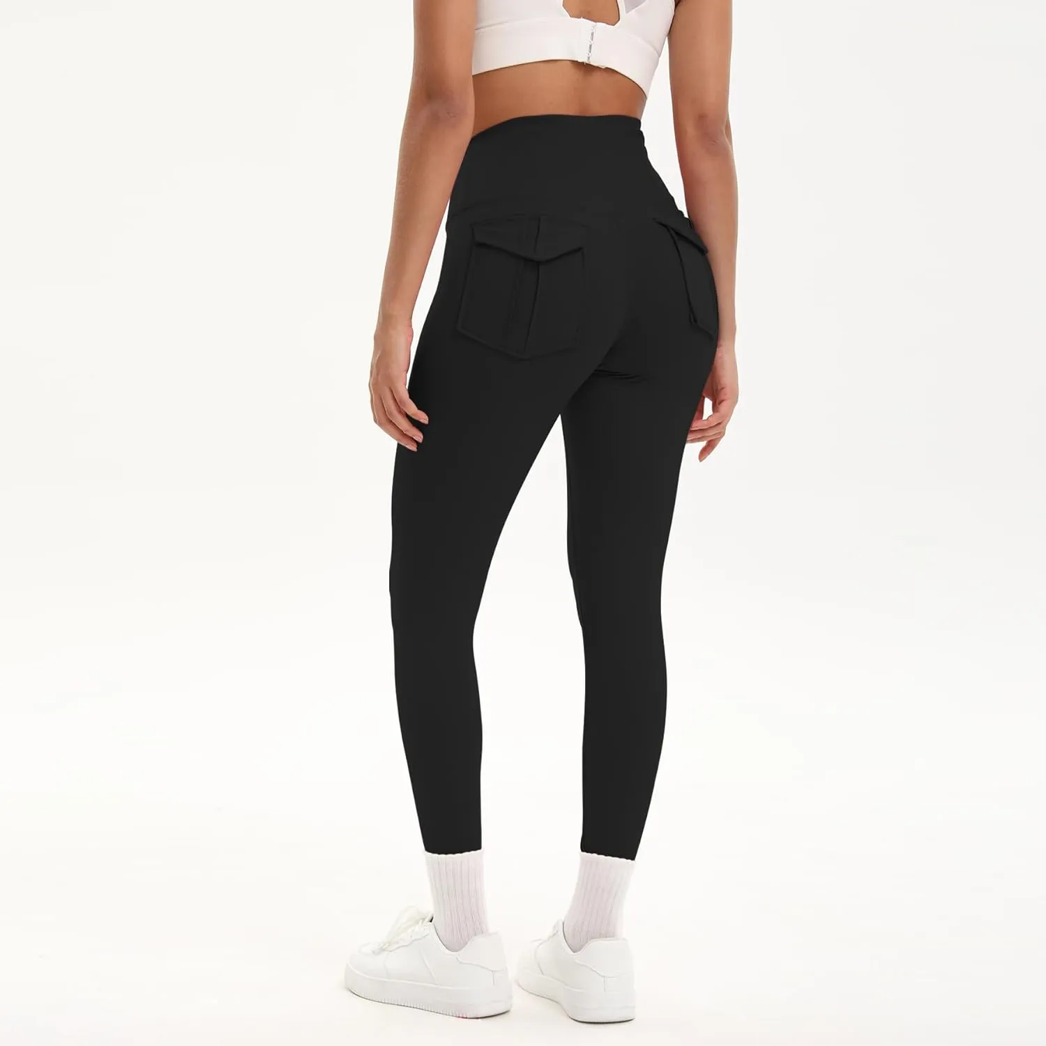 3 Pcs Women's High Waist Leggings, Elastic Leggings for Sports and Fitness Yoga Gym Running Pants