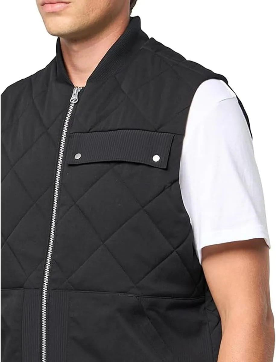 adidas Men's Go-to Quilited DWR Full Zip Vest