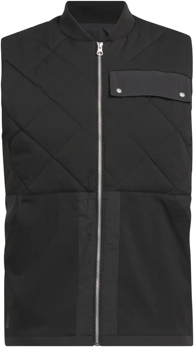 adidas Men's Go-to Quilited DWR Full Zip Vest