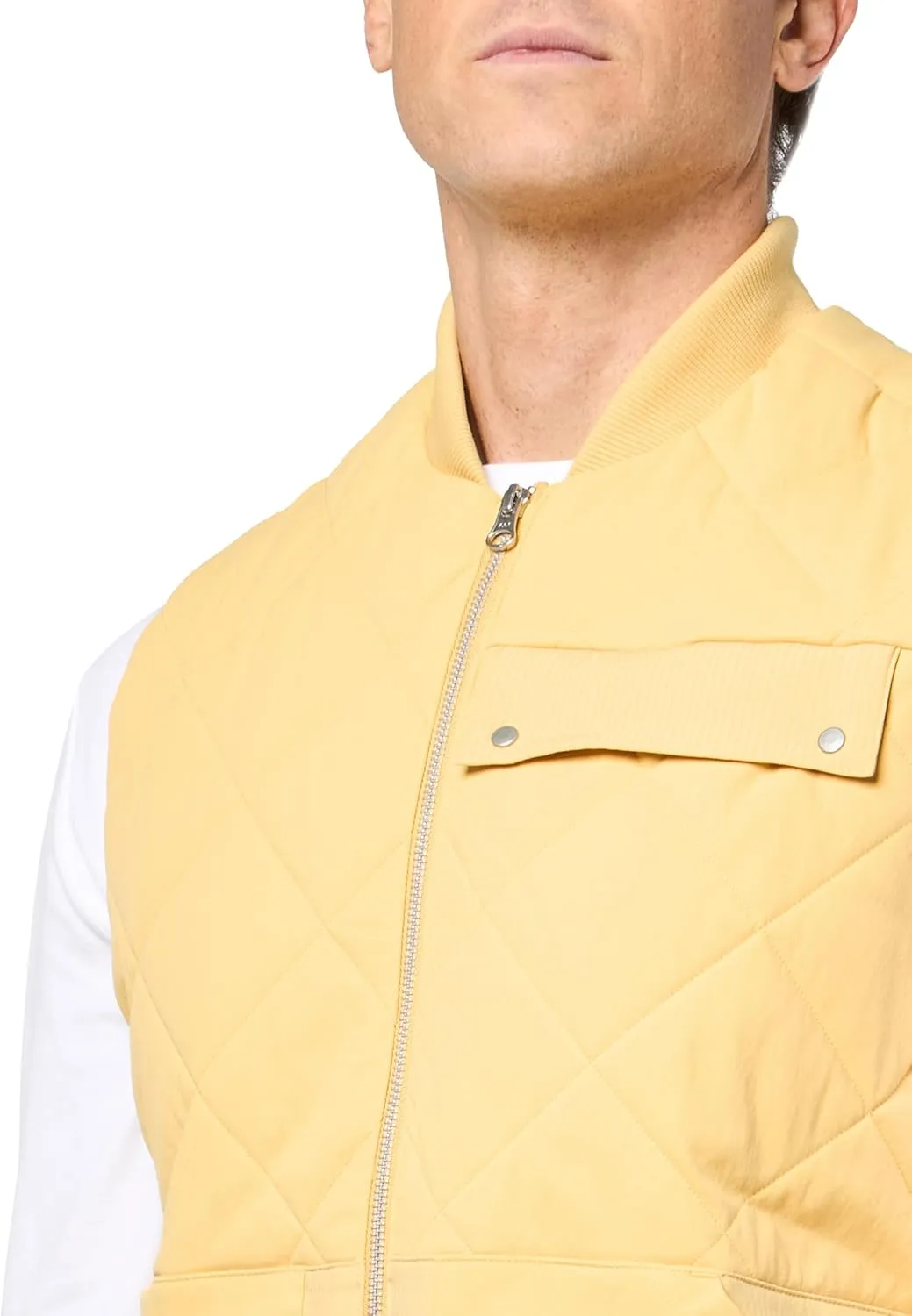 adidas Men's Go-to Quilited DWR Full Zip Vest