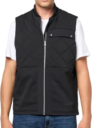 adidas Men's Go-to Quilited DWR Full Zip Vest