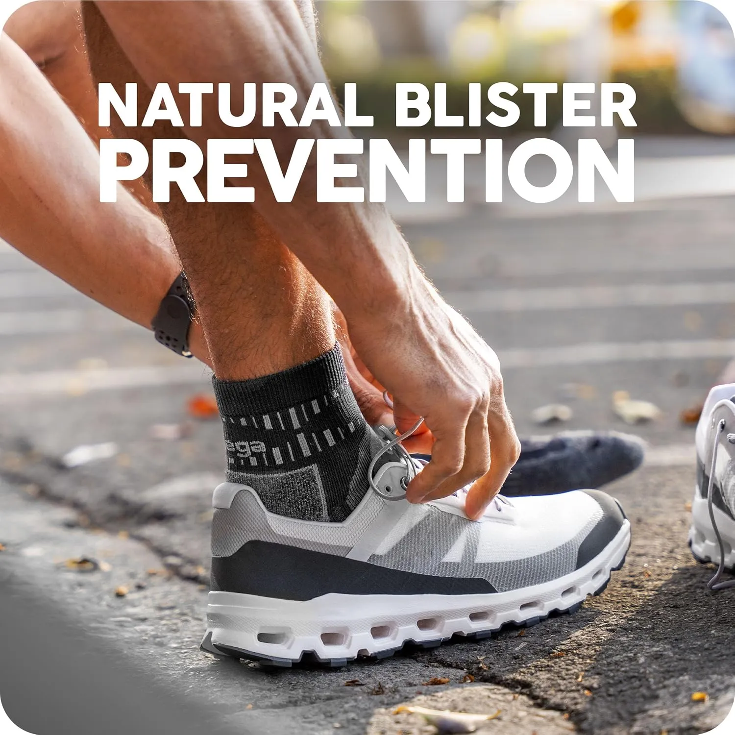 Balega Blister Resist Performance Crew Athletic Running Socks for Men and Women (6-Pack)