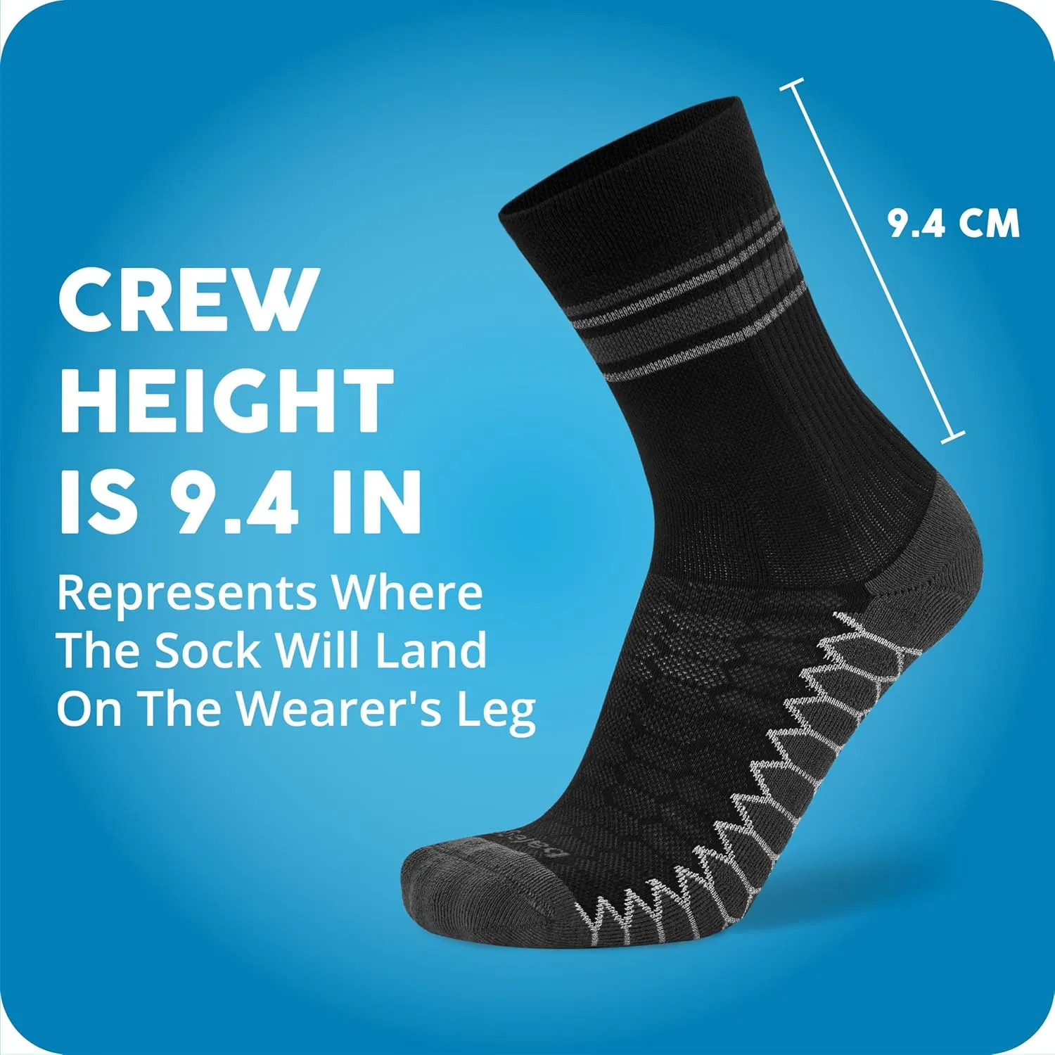 Balega Silver Mini Crew 3-Pack