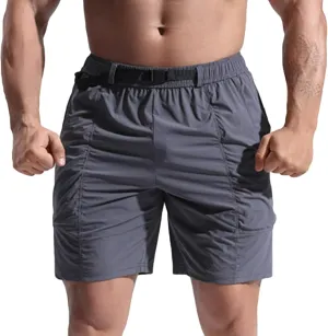 Cambkatl Mens Quick Dry Running Shorts Elastic Waist Casual Summer Athletic Sports Workout Gym Shorts with Pockets