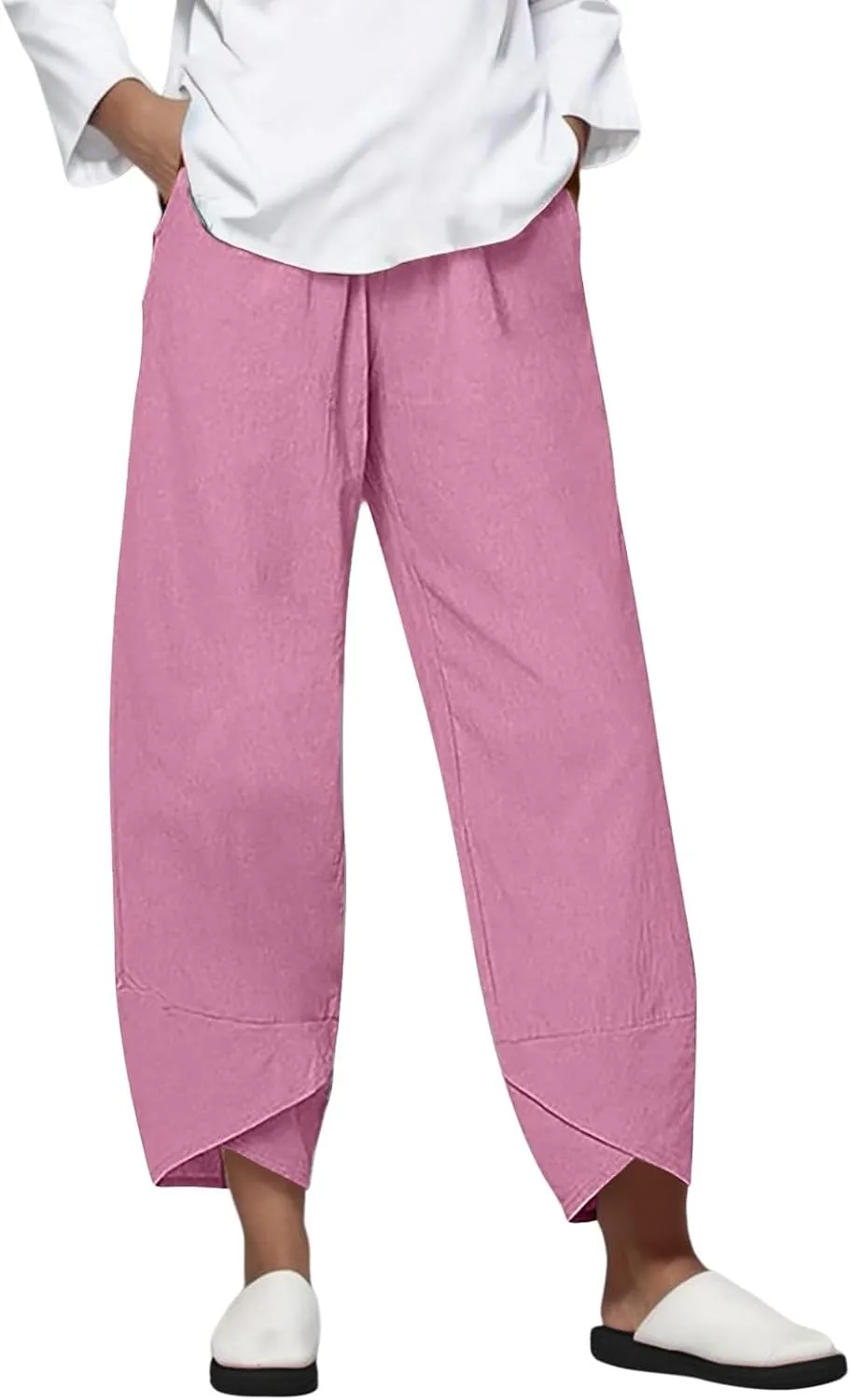 Capri Jeans for Women Female Casual Pants for Women De Mujer Pull On Jeans for Women Black Capri Pants for Women