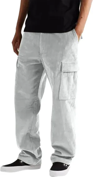 Cargo Pants for Men,Mens Casual Fashion Joggers Sports Pants Cotton Pants Gym Sweatpants Trousers Long Pant