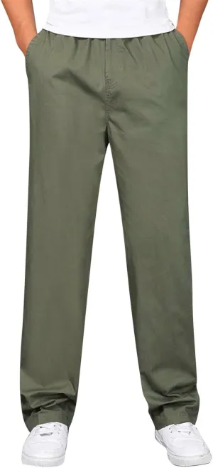 Cargo Pants for Men,Mens Sweatpants Lightweight Outdoor Tactical Pant Hiking Jogger Classic Fit Multi Pockets