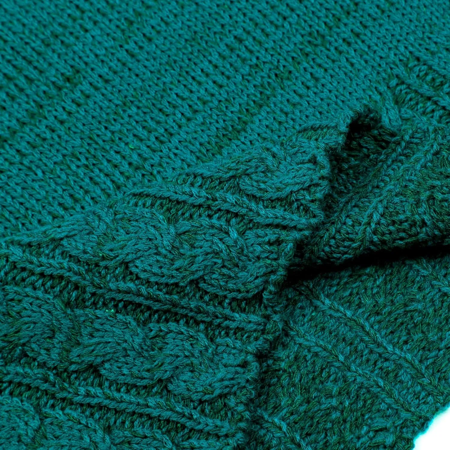 Crochet Sweater Women Sweater Top Turtle Neck Pullover Solid Long Sleeve Sweater Cable Knit Sweater Women