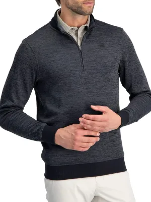 Dry Fit Pullover Sweaters for Men - Quarter Zip Fleece Golf Jacket - Tailored Fit