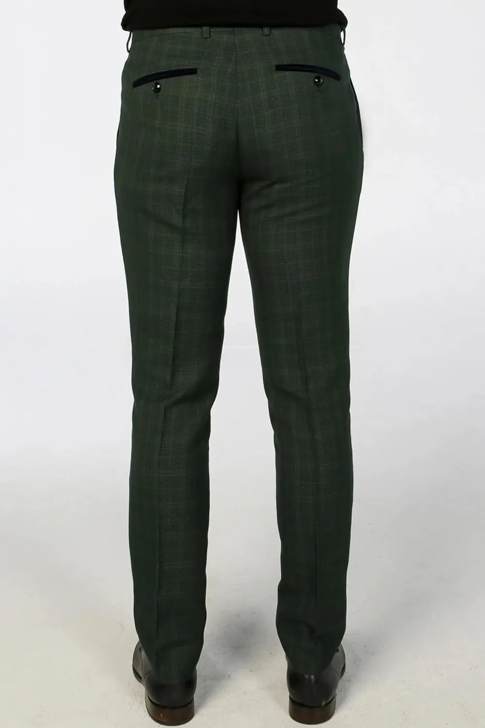 Elegant Men's Check 3-Piece Suit - Perfect for Weddings & Formal Events