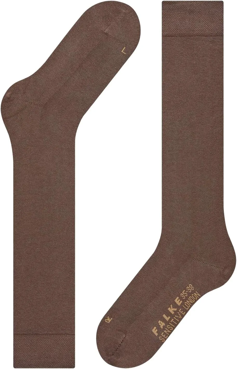 FALKE Women's Sensitive London Knee High Socks, Wide Top, Diabetic, Non Binding