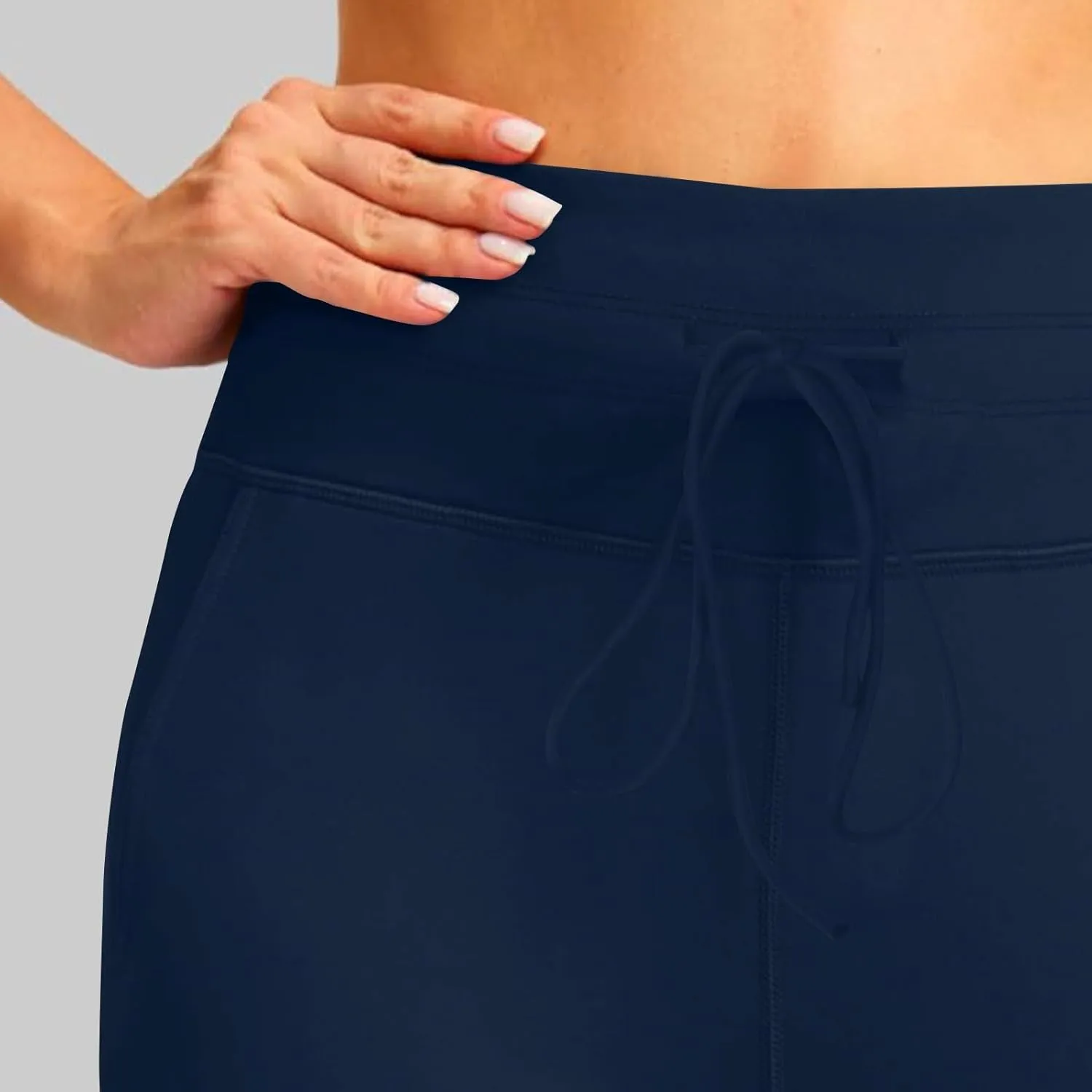 Fleece Lined Joggers Women Athletic Winter Warm High Waisted Thermal Sweatpants Running Drawstring Workout Track