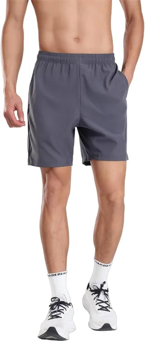 Gym Shorts for Men Comfortable Quick Dry and Relaxed Fit Sports Shorts with Pocket 2025 Summer