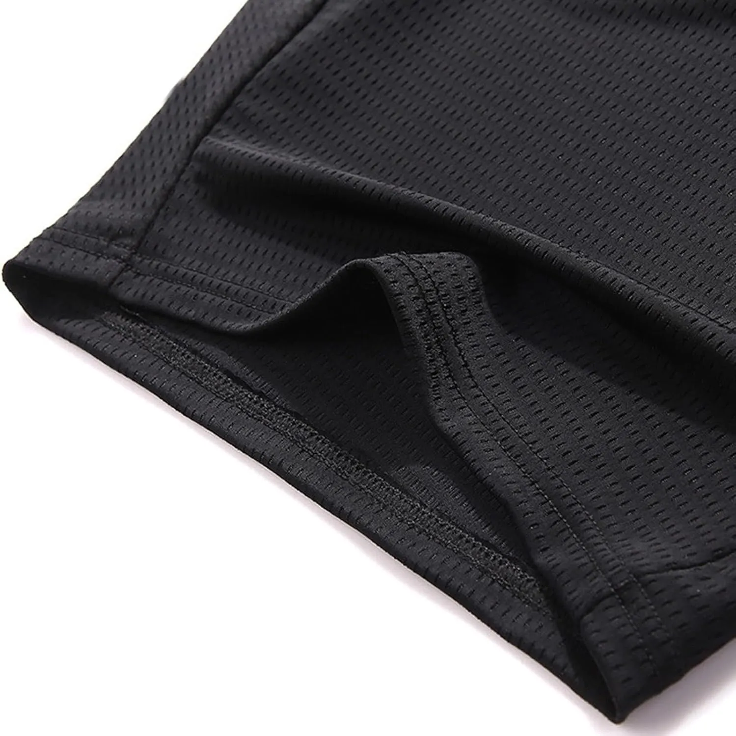 Gym Shorts Men Quick Dry Mesh Shorts Breathable Elasticated Waist Half Pants Plus Size Workout Sport Athletic Jogger
