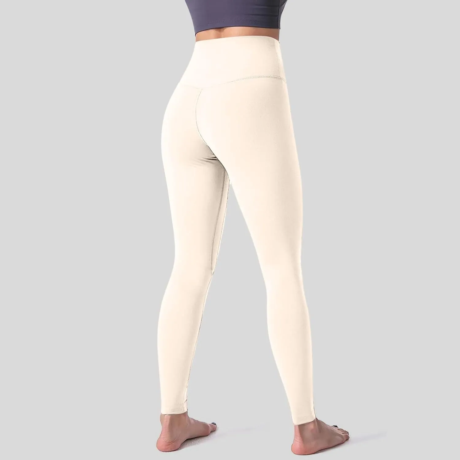 High Waist Elastic Leggings for Women Free Ankle Tummy Control Yoga Pants Plus Size Fashion Elastic Compression Leggings
