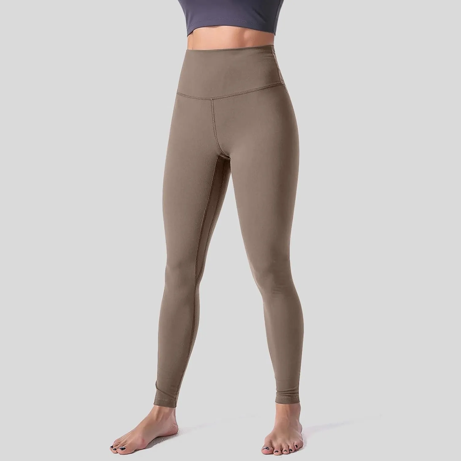 High Waist Elastic Leggings for Women Free Ankle Tummy Control Yoga Pants Plus Size Fashion Elastic Compression Leggings