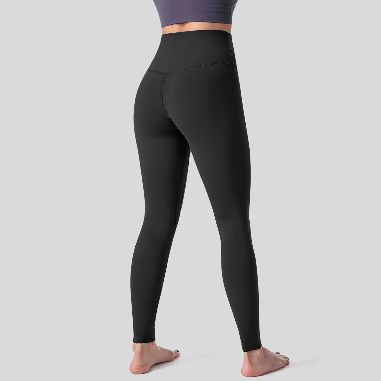 High Waist Elastic Leggings for Women Free Ankle Tummy Control Yoga Pants Plus Size Fashion Elastic Compression Leggings