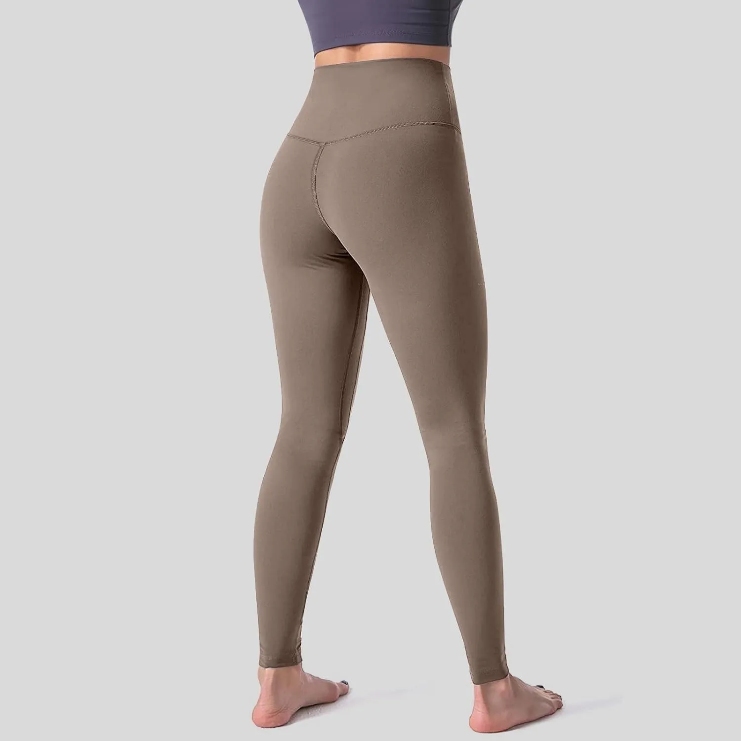 High Waist Elastic Leggings for Women Free Ankle Tummy Control Yoga Pants Plus Size Fashion Elastic Compression Leggings