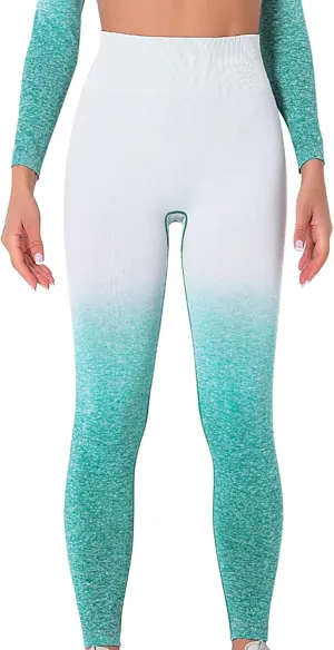 High Waist Yoga Pants for Women Workout Sports Elastic Leggings Skinny Seamless Compression Shaped Pants