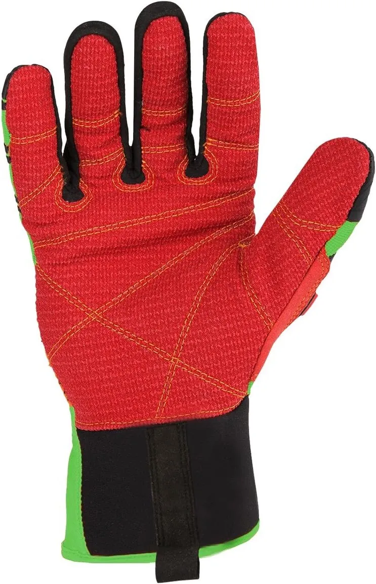 Ironclad KONG KDC5-04-L Deck Crew 5 Oil & Gas Safety Impact Gloves, Large