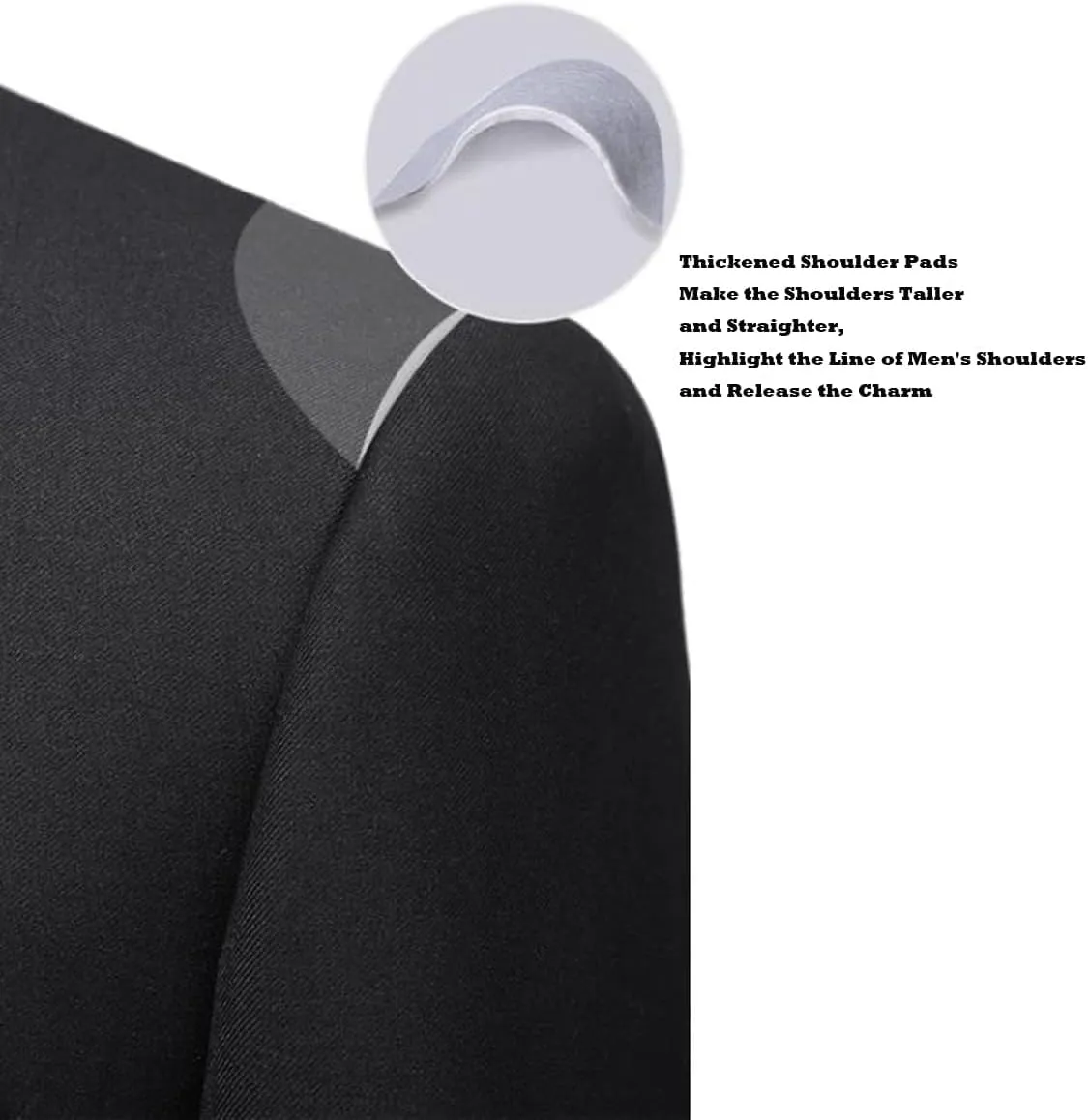 Men's 3 Piece Suit Slim Fit Suits One Button Blazer Vest Pants Formal Business Wedding Prom Suits