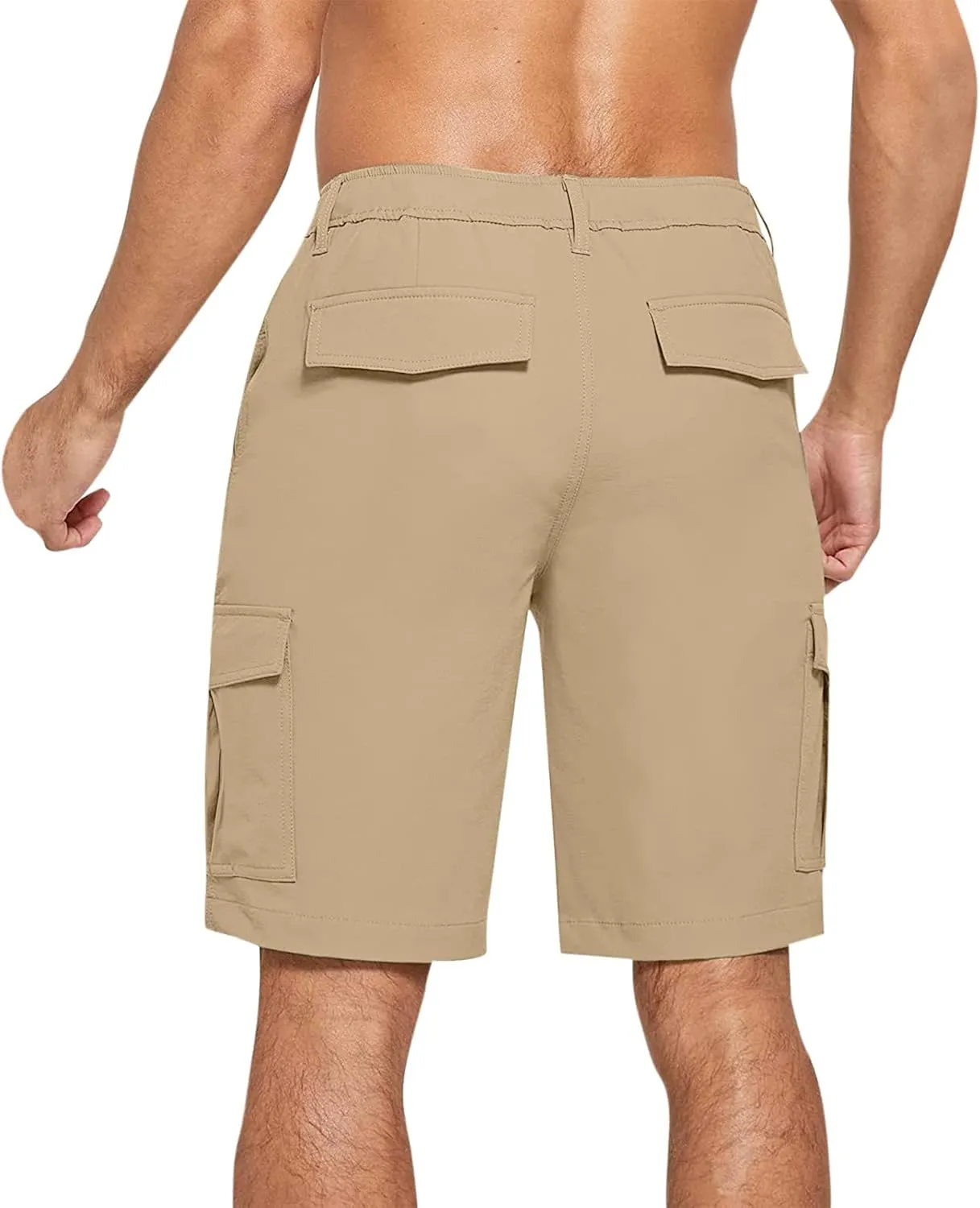 Mens Casual Cargo Shorts Printed Pants Fitness Bodybuilding Sports Men's Pants Men's Long Shorts for Camping Hiking