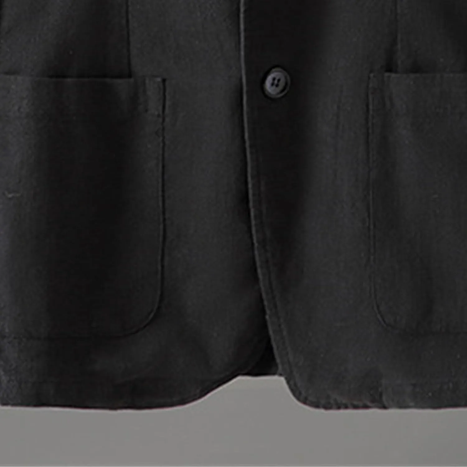 Mens Casual Linen Suit Coat Regular Fit Two Buttons Blazer Coats Lightweight Slim Fit Suits Jackets