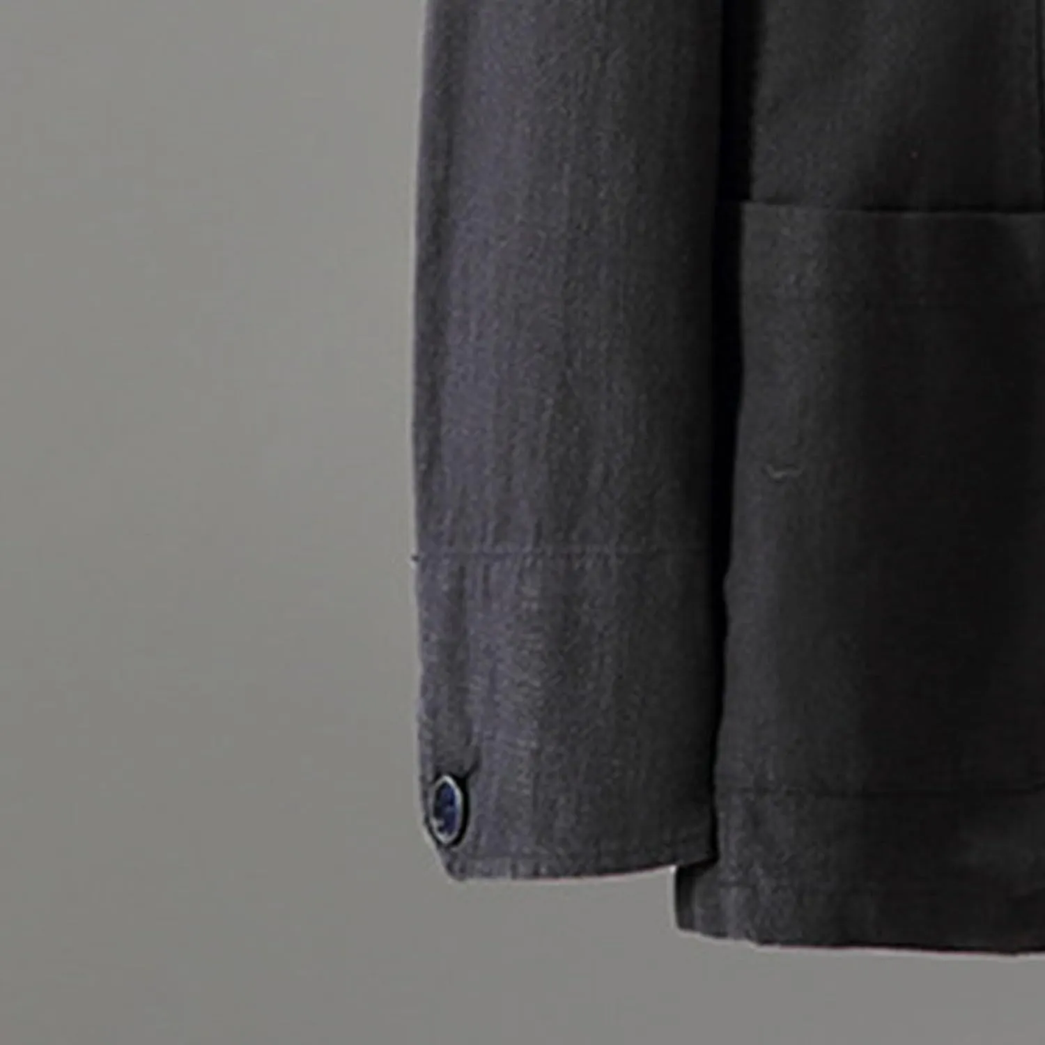 Mens Casual Linen Suit Coat Regular Fit Two Buttons Blazer Coats Lightweight Slim Fit Suits Jackets