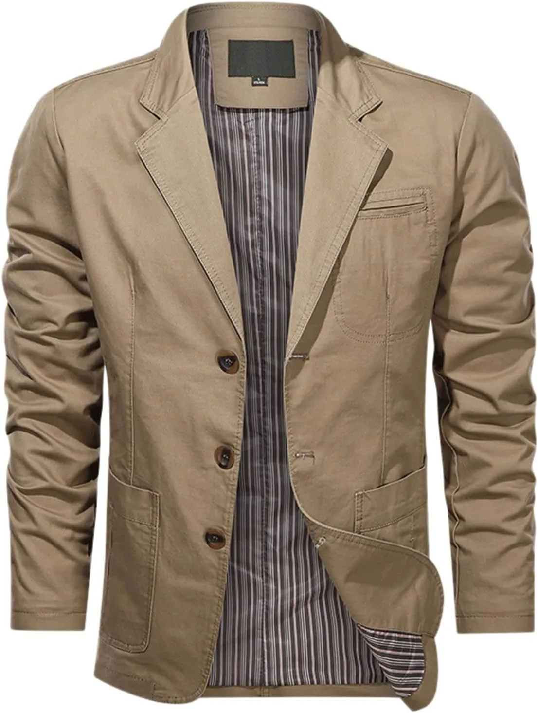 Mens Casual Sport Coat Casual Slim Fit Suits Blazer Jackets Lightweight Sports Coats Business Blazer Jacket
