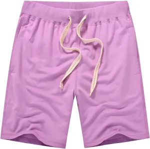 Men's Cotton Shorts Summer Outdoor Casual Comfy Gym Sports Quick Dry Sweatpants Workout Running Training Shorts