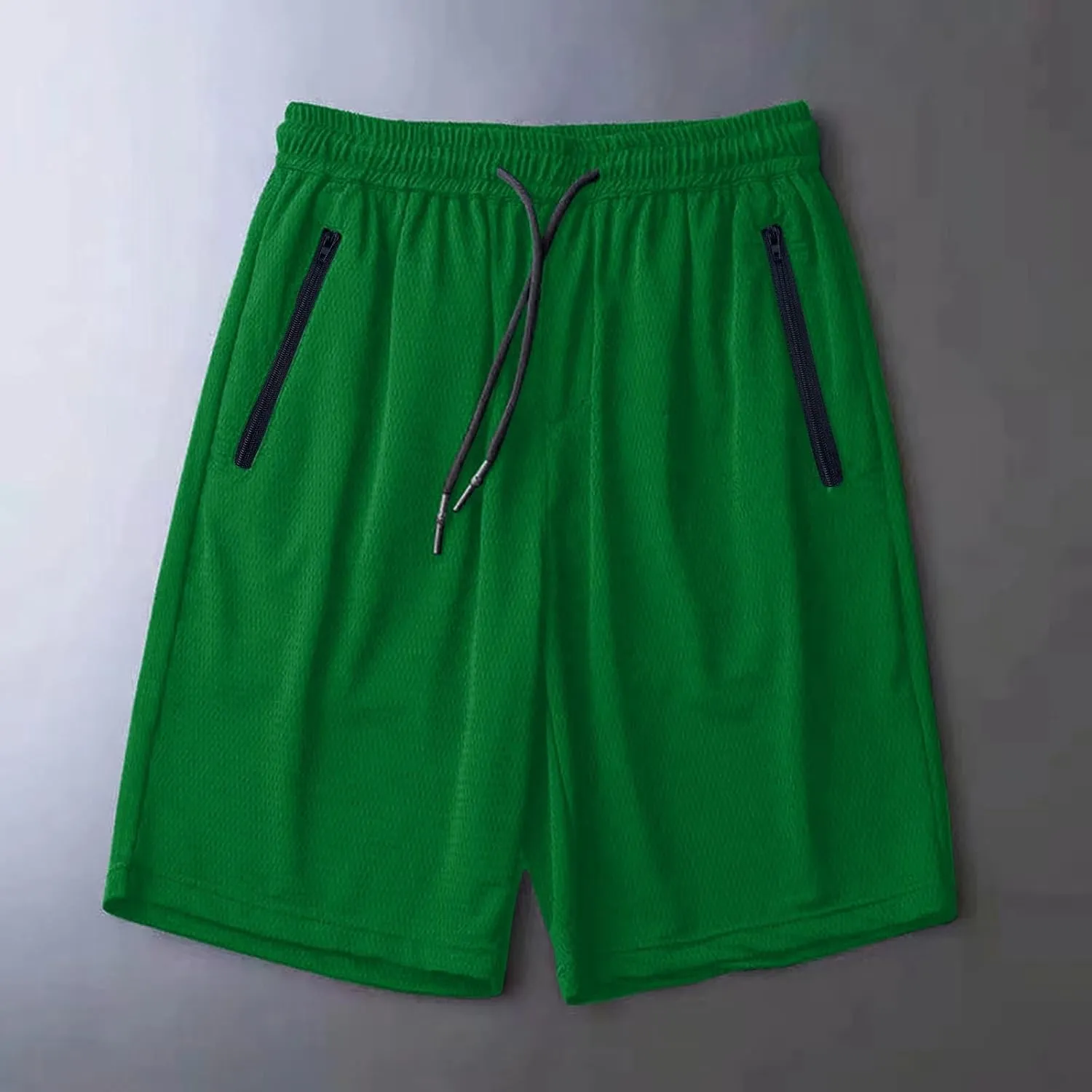 Men's Plus Size Ice Silk Stretch Shorts, 2025 Male Quick Dry Lightweight Gym Ice Silk Shorts Running Short Joggers