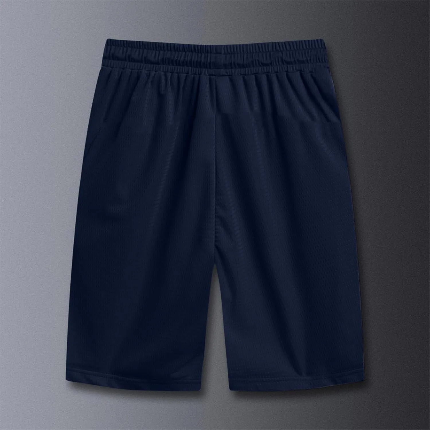 Men's Plus Size Ice Silk Stretch Shorts, 2025 Male Quick Dry Lightweight Gym Ice Silk Shorts Running Short Joggers