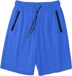 Men's Plus Size Ice Silk Stretch Shorts, 2025 Male Quick Dry Lightweight Gym Ice Silk Shorts Running Short Joggers
