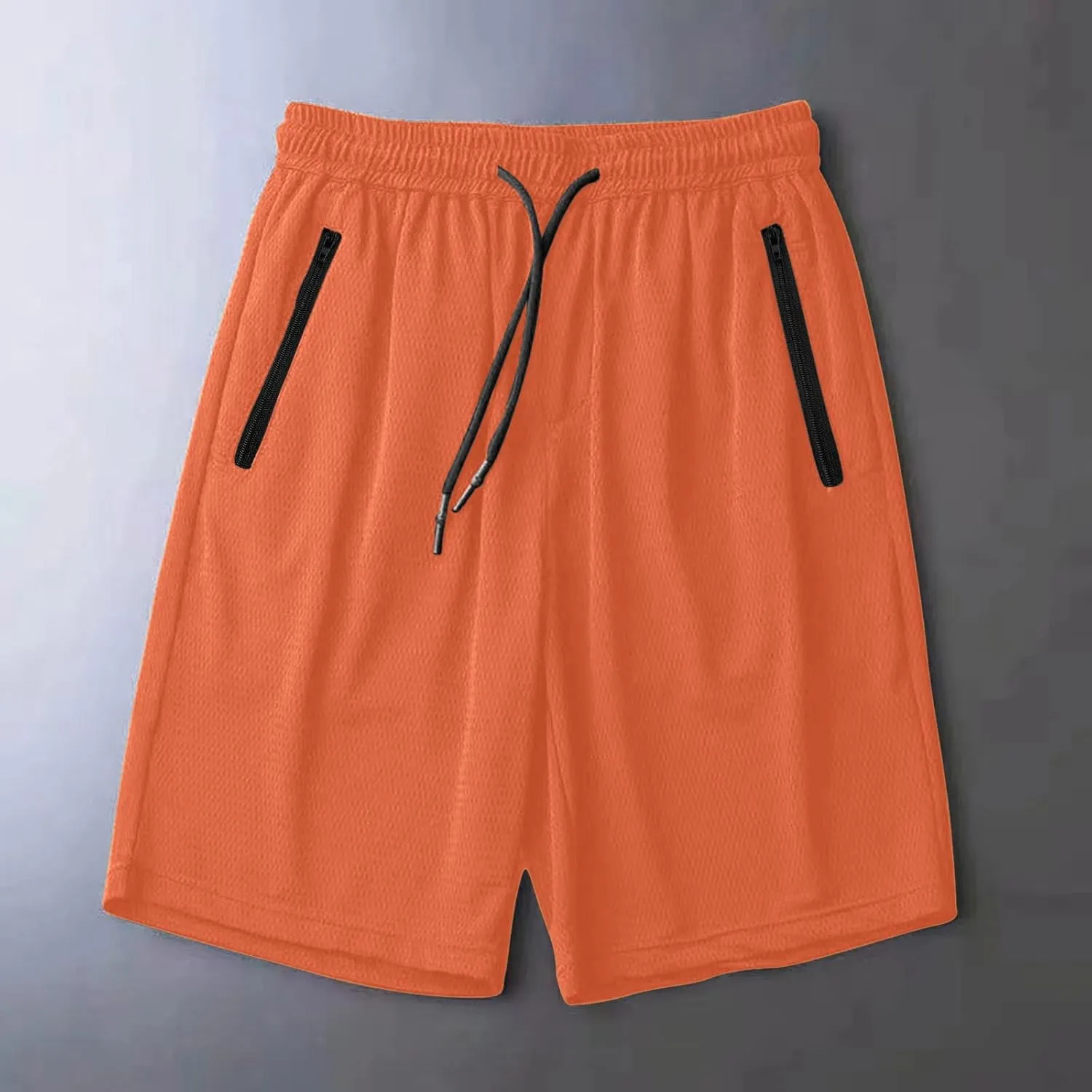 Men's Plus Size Ice Silk Stretch Shorts, 2025 Male Quick Dry Lightweight Gym Ice Silk Shorts Running Short Joggers