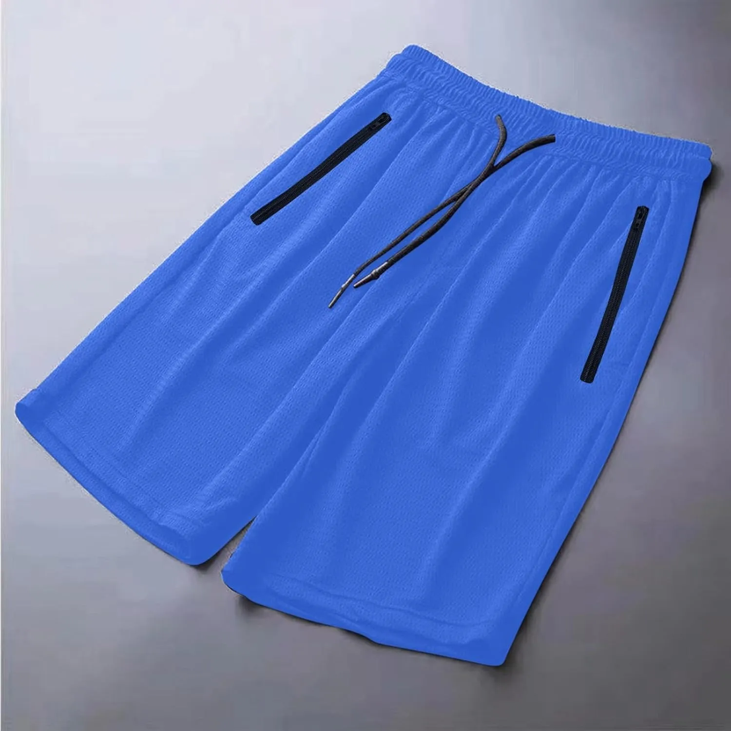 Men's Plus Size Ice Silk Stretch Shorts, 2025 Male Quick Dry Lightweight Gym Ice Silk Shorts Running Short Joggers