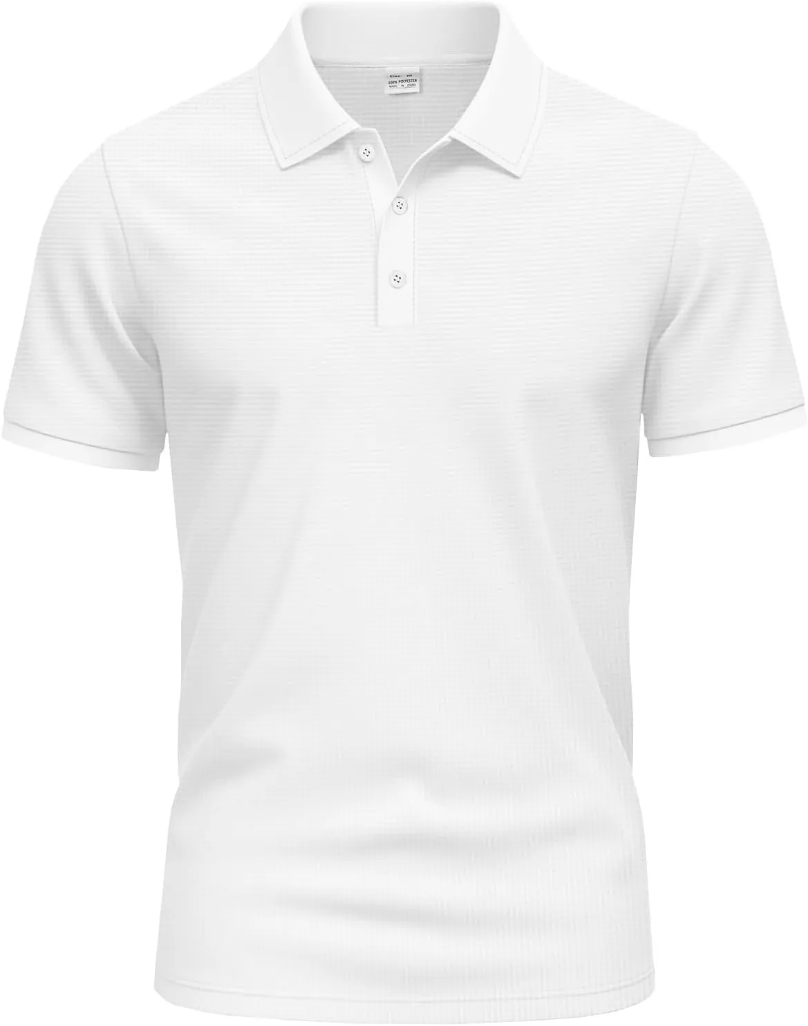 Men's Polo Shirt Solid Color Lapel Color Matching Short Sleeve T Shirts Fashion Casual Button Up Henley Tee Tops