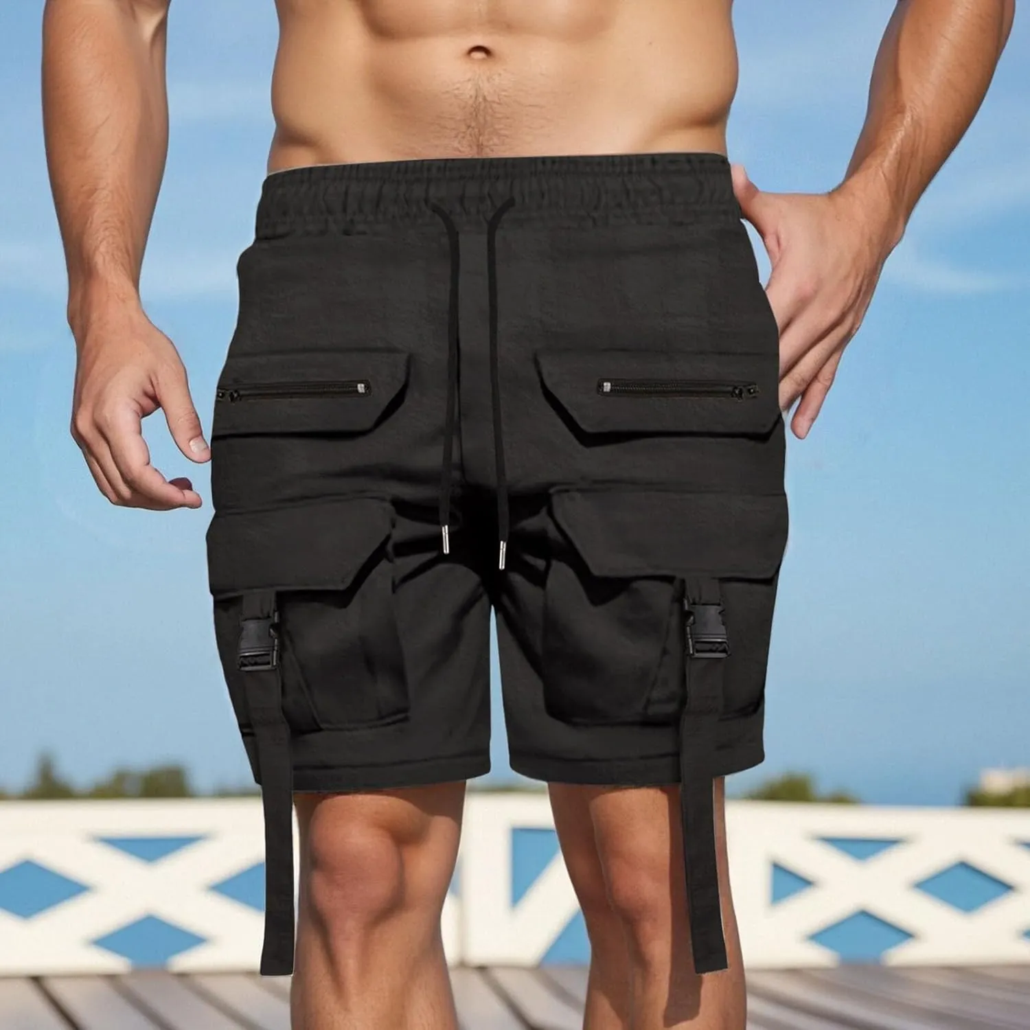 Mens Stretch Work Trousers Hiking Casual Jogger Bike Riding Smarty Slim Fit Body Resort Wear Motorcycle Travel Sport