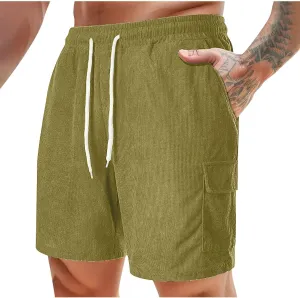 Men's Workout Running Shorts Lightweight Gym Fitness Athletic Home Shorts Summer Outdoor Quick Dry Breathable Short