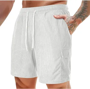 Men's Workout Running Shorts Lightweight Gym Fitness Athletic Home Shorts Summer Outdoor Quick Dry Breathable Short