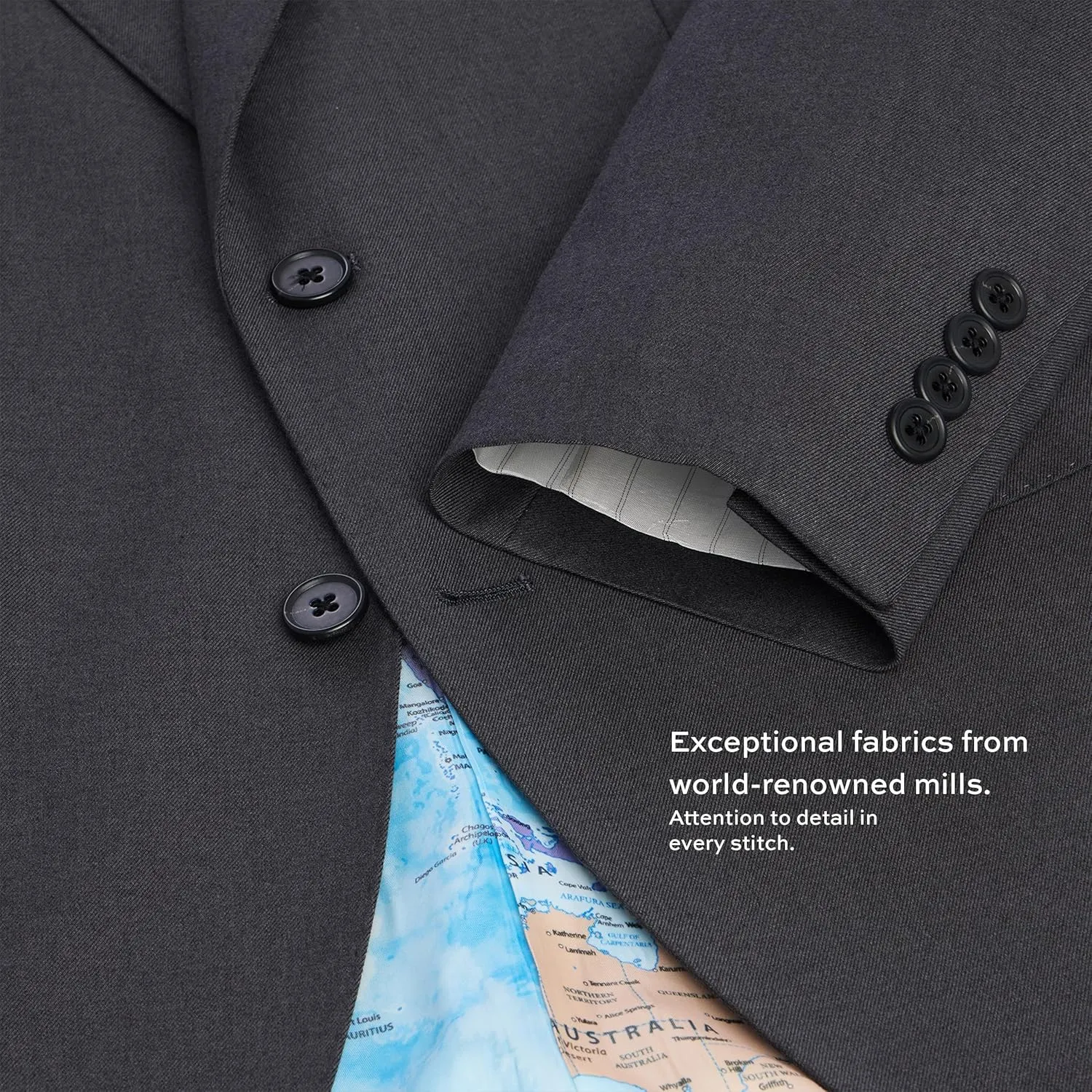 Mercantile Jacket Tailored Fit - Premium Quality Suit Jacket for Men, Stylish and Elegant Formal Suit for Men