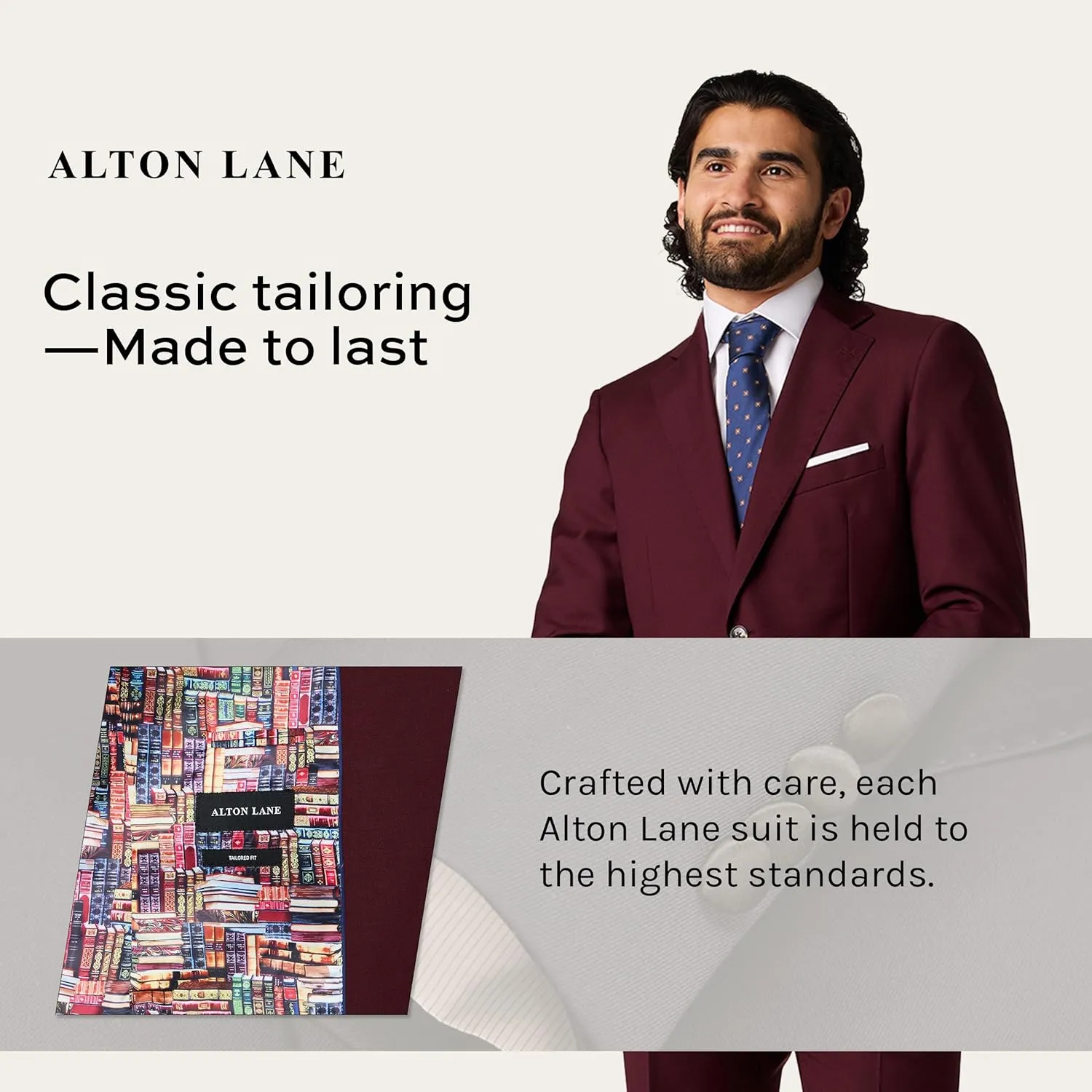 Mercantile Jacket Tailored Fit - Premium Quality Suit Jacket for Men, Stylish and Elegant Formal Suit for Men