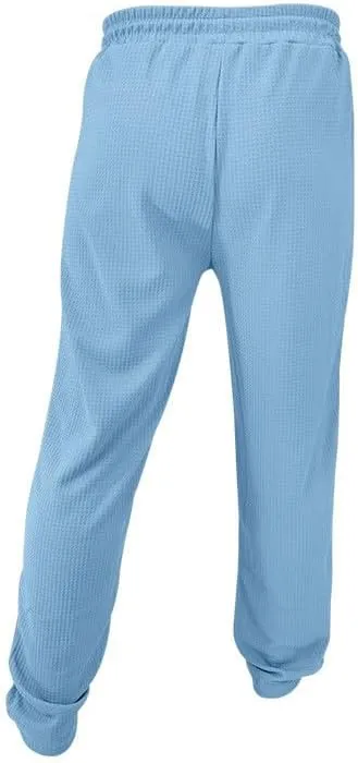 Pants for Men Relaxed Fit Elastic Drawstring Waist Straight Leg Pant Casual Lightweight Outdoor Beach Sporty Trousers