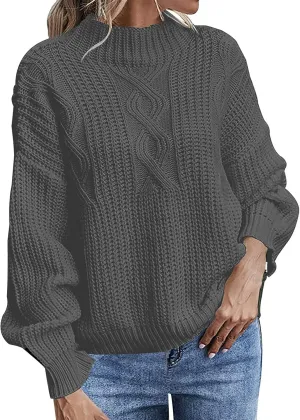 SHAOBGE Womens Sweaters Fall Pullover Sweaters for Women Professional Clothes for Women Western Clothes Women
