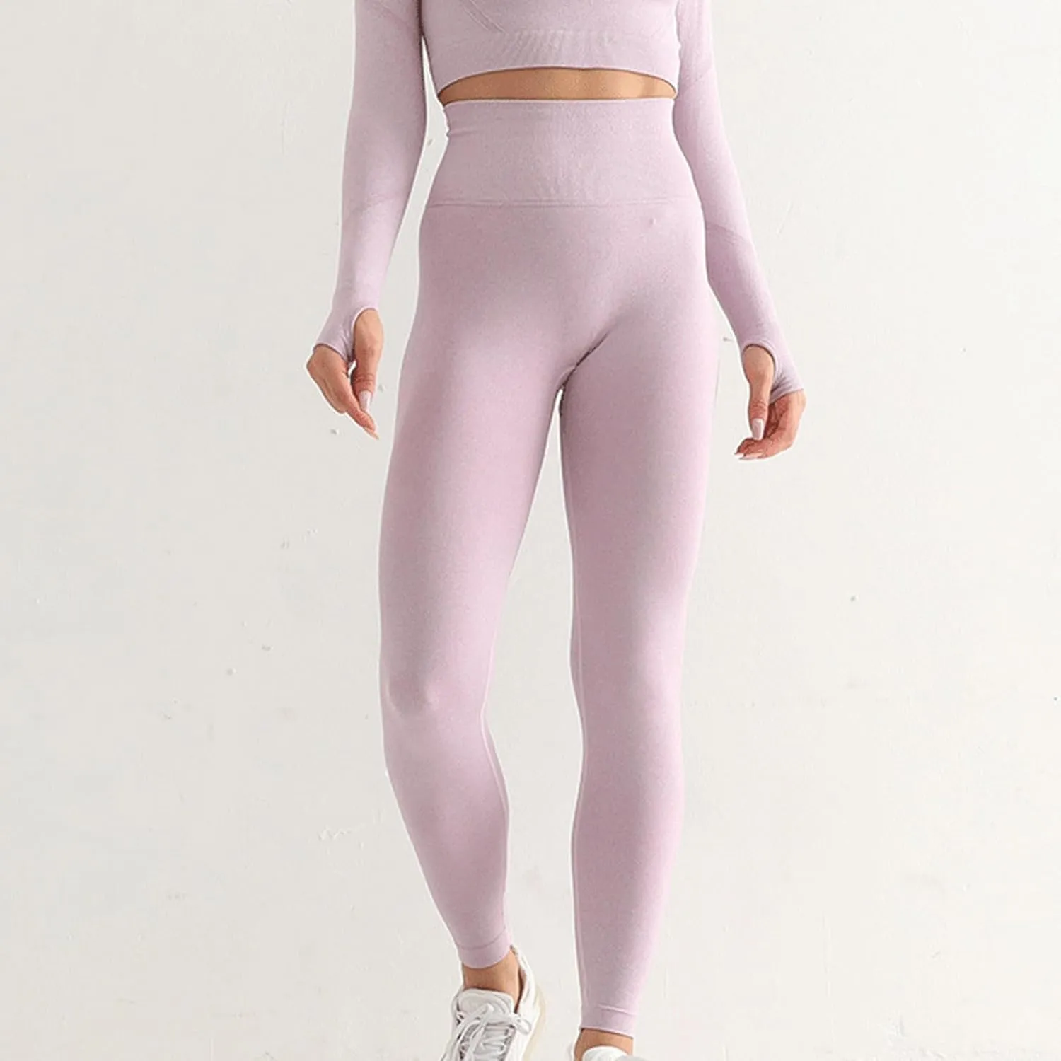 Soft Leggings for Women High Waist Tummy Control Yoga Pants Womens Workout Solid Color Compression Legging Pants