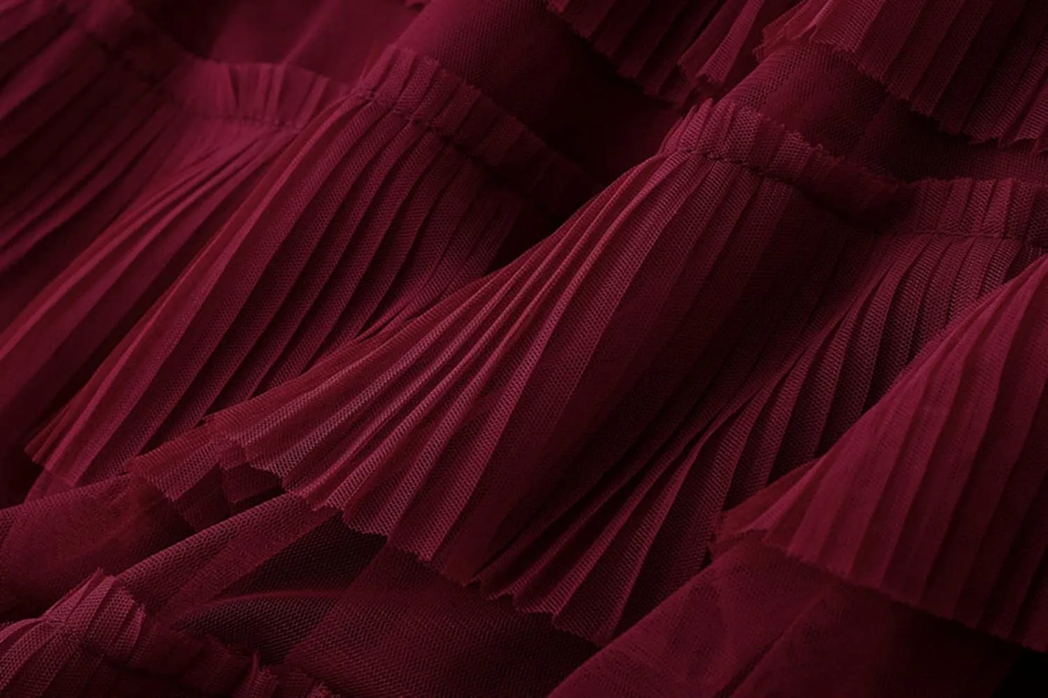 Tulle Skirts for Women, Tiered Layered Mesh Skirt, Elastic Waist A Line Maxi Tulle Skirts Petticoat