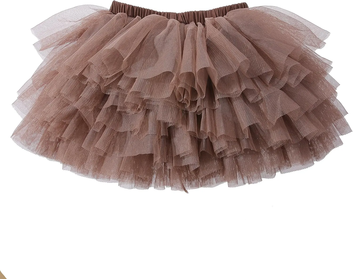 Tutu Skirt for Baby Girl Toddler 6 Layered Tulle Skirts 1-8T
