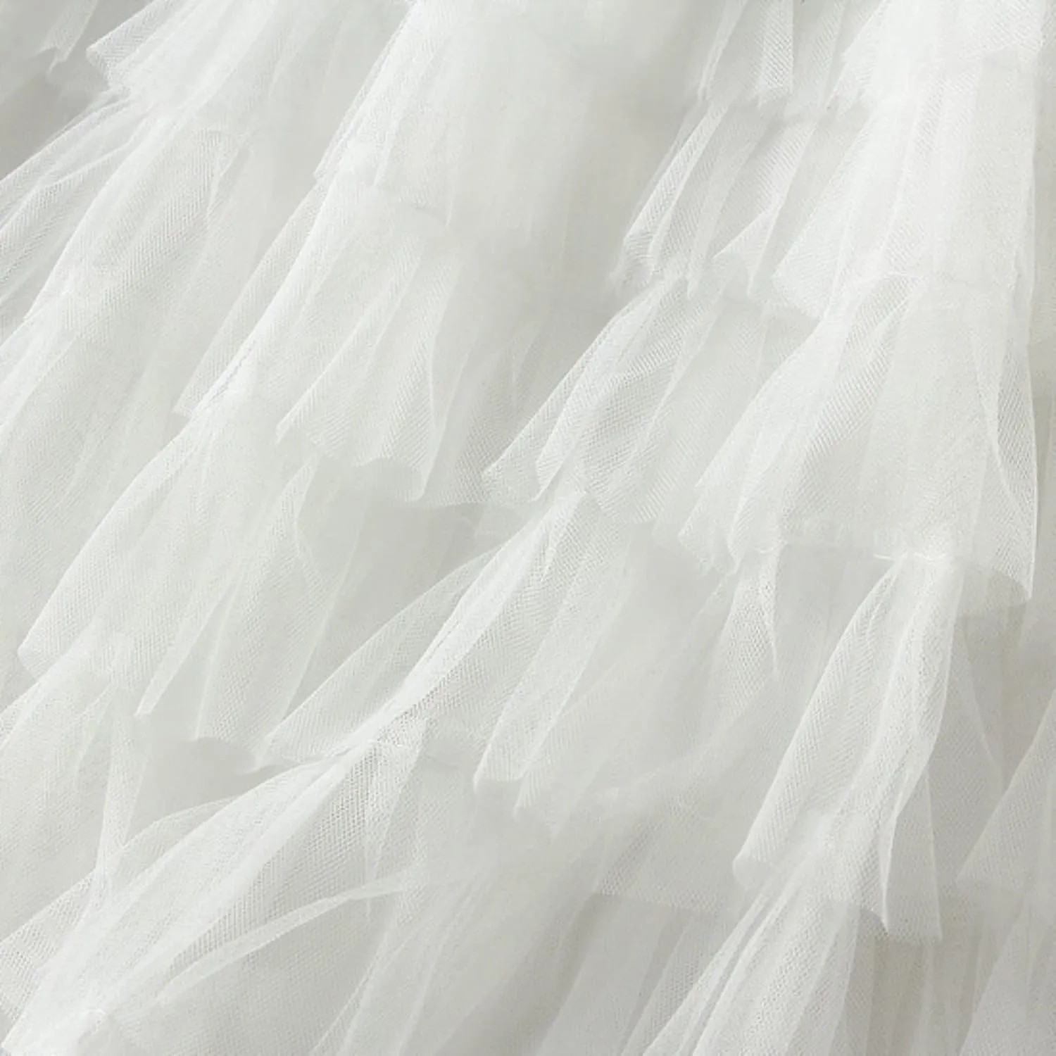Women's Long Maxi Tulle Skirts High Waisted Tiered Layered Midi Skirt Ruffle A Line Skirt Mesh Tutu Skirt Petticoat